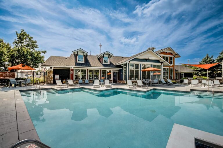 Enjoy the sun at our resort-style pool at our apartments in Oakley Cincinnati.